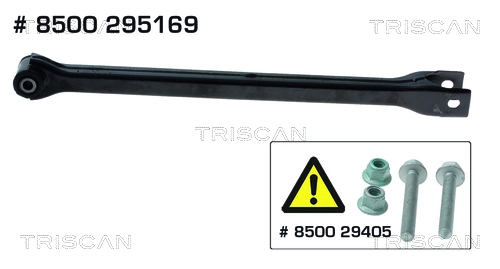 Brat, suspensie roata TRISCAN 8500 295169