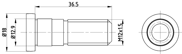 Surub, disc frana FORD 6586310