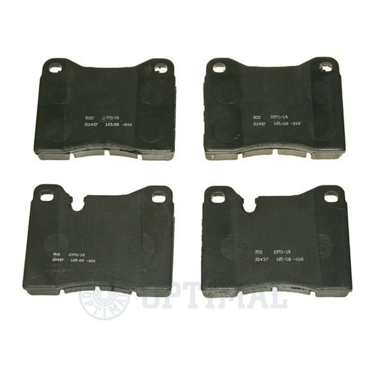 Set placute frana, frana disc OPTIMAL BP-23701
