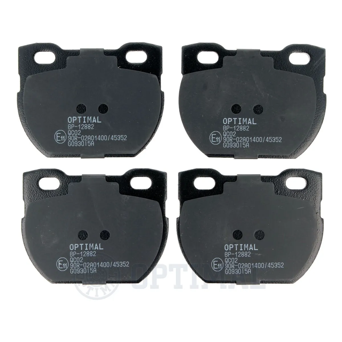 Set placute frana, frana disc OPTIMAL BP-12882