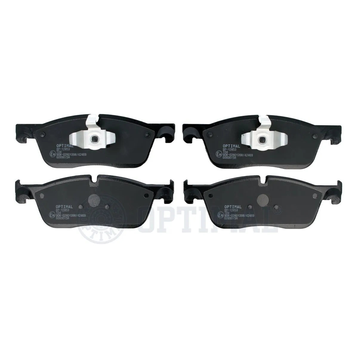 Set placute frana, frana disc OPTIMAL BP-12853
