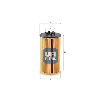 Filtru ulei UFI 25.257.00