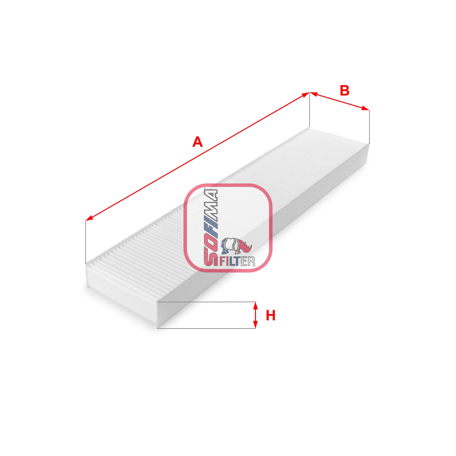 Filtru, aer habitaclu SOFIMA S3162C