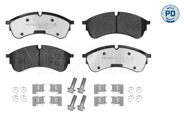 Set placute frana, frana disc MEYLE 025 221 7821/PD