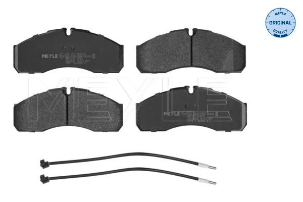 Set placute frana, frana disc MEYLE 025 291 6020/W