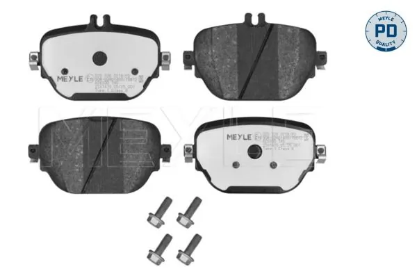 Set placute frana, frana disc MEYLE 025 226 0218/PD