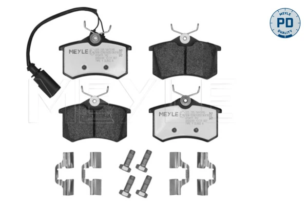 Set placute frana, frana disc MEYLE 025 235 5417/PD