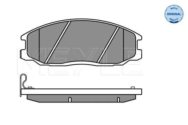 Set placute frana, frana disc MEYLE 025 235 6916/W