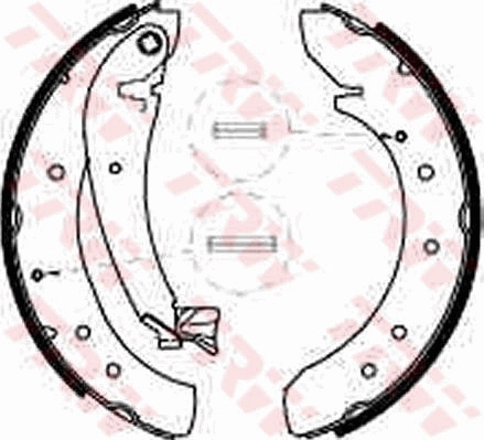 Set saboti frana TRW GS8546