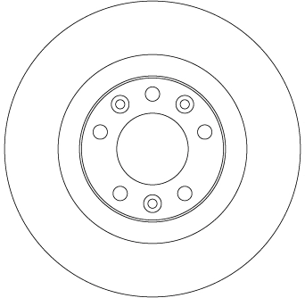 Disc frana TRW DF6667