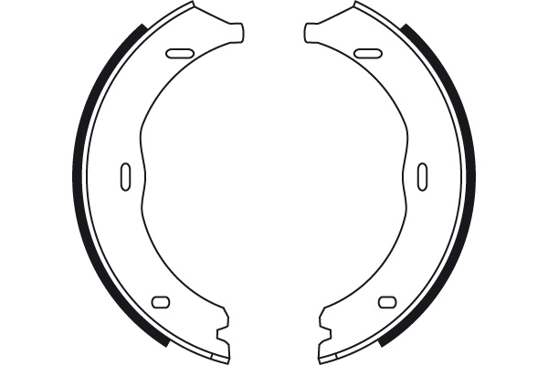 Set saboti frana, frana de mana TRW GS8741