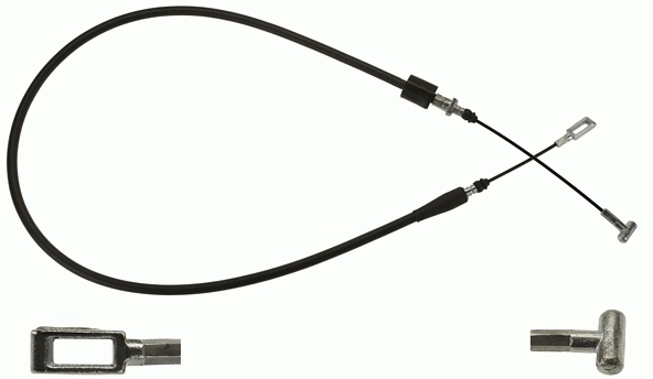 Cablu frana de parcare TRW GCH618