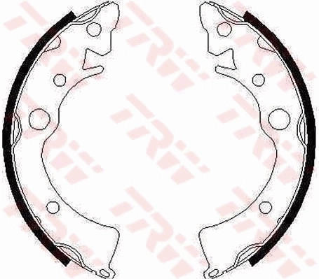 Set saboti frana TRW GS6210