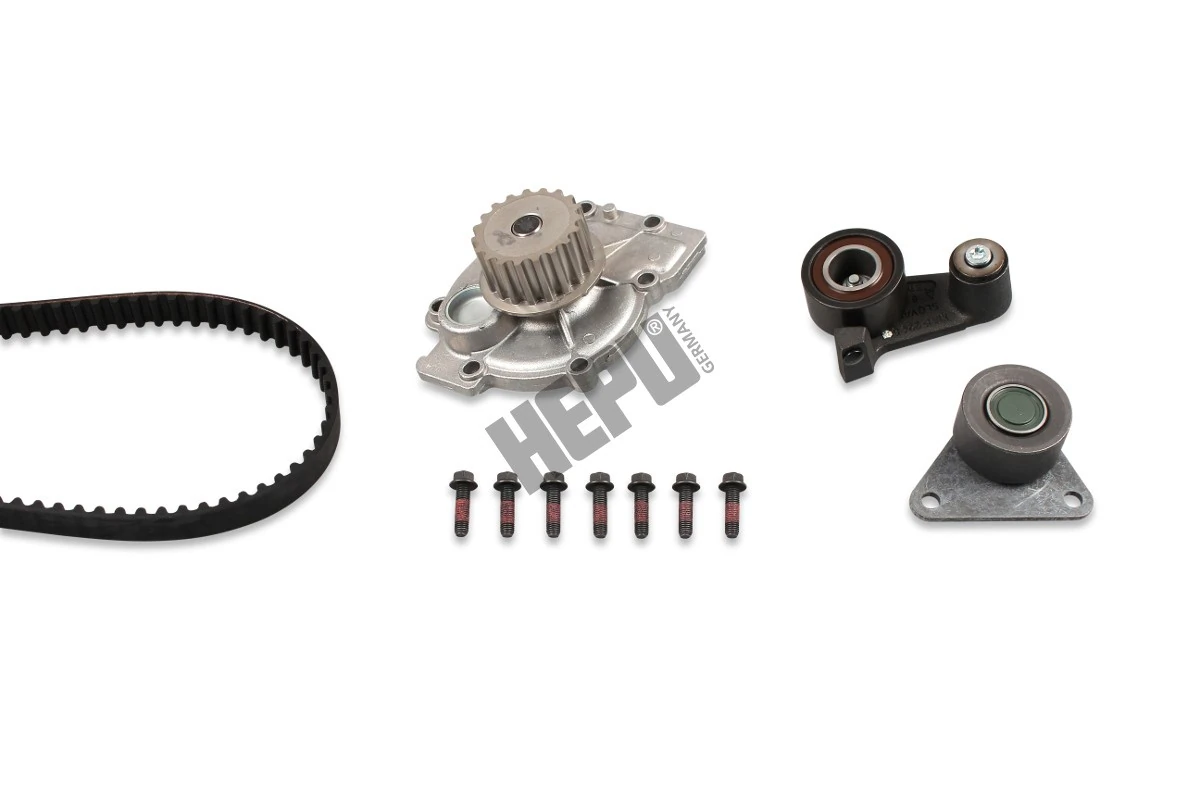 Set pompa apa+curea dintata HEPU PK00562
