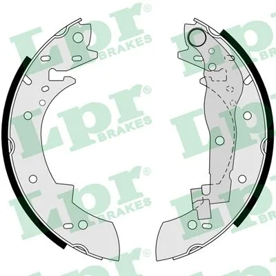 Set saboti frana LPR 03330