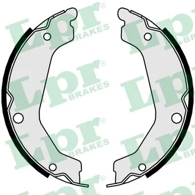 Set saboti frana, frana de mana LPR 01077