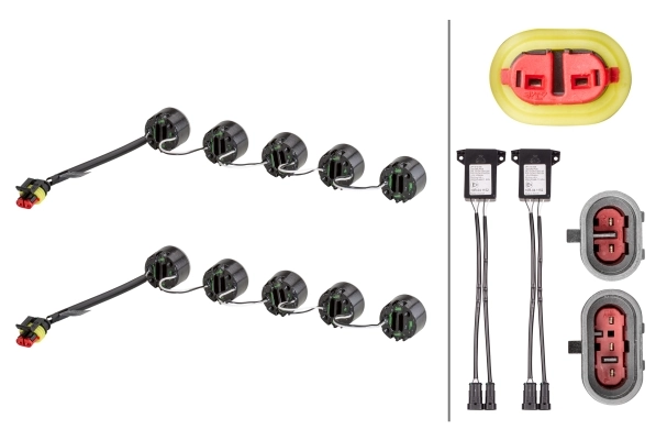 Set faruri de zi HELLA 2PT010458-711