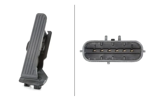 Senzor, pozitie pedala acceleratie HELLA 6PV011040-711