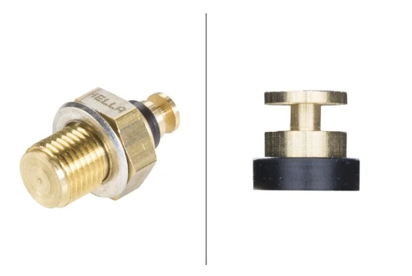 Senzor, temperatura lichid de racire VW Scirocco cupe (53) 1.1 (37KW / 50CP) HELLA 6PT009309-441