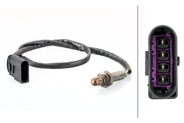 Sonda lambda VW Polo hatchback (6N2) 1.4 (40KW / 54CP) HELLA 6PA358103-451