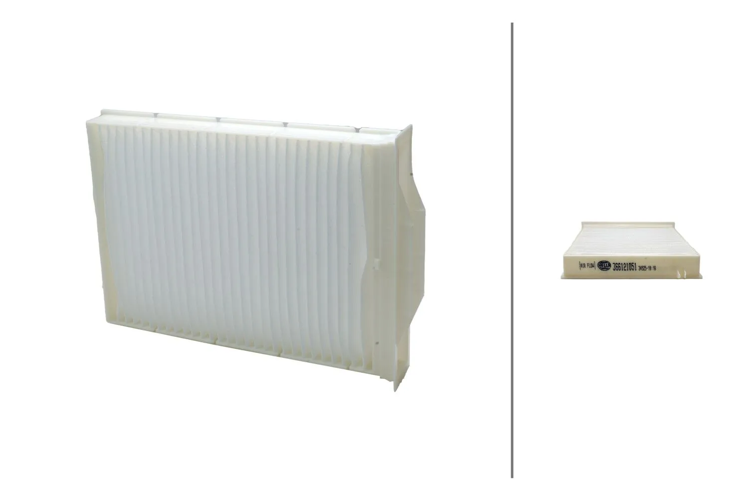 Filtru, aer habitaclu HELLA 8ZC 366 121-051