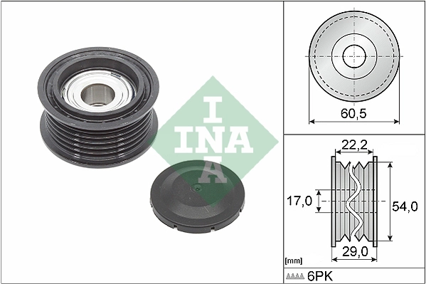 Rola ghidare/conducere, curea transmisie Schaeffler INA 532085410