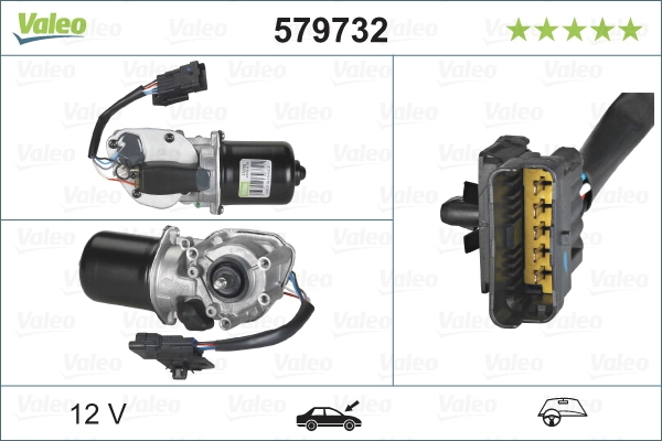 Motor stergator VALEO 579732