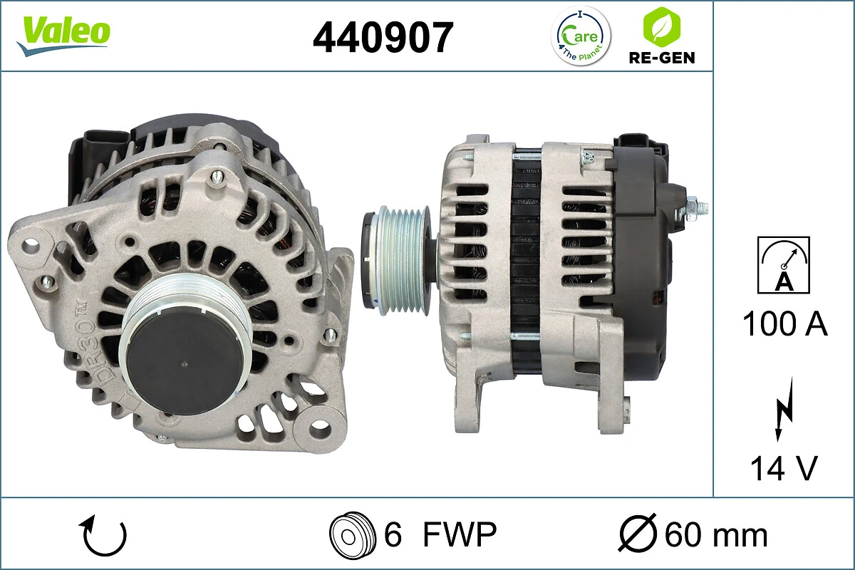 Generator/alternator VALEO 440907