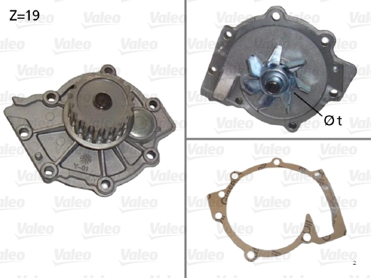 Pompa apa VALEO 506854