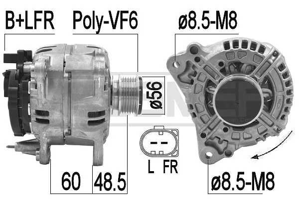 Generator/alternator STARLINE AX1084