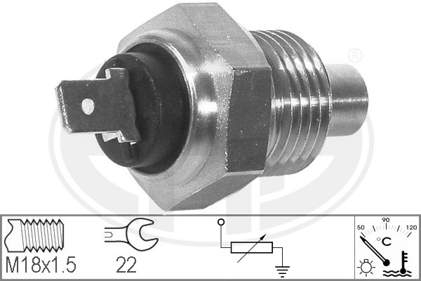 Senzor, temperatura lichid de racire ERA 330531