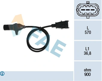 Senzor impulsuri, arbore cotit FAE 79332