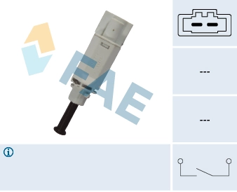 Comutator actionare ambreiaj (tempomat) FAE 24771