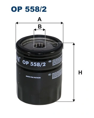 Filtru ulei FILTRON OP558/2