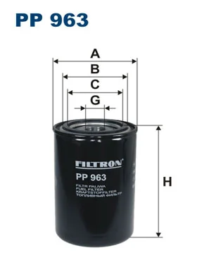 Filtru combustibil FILTRON PP963