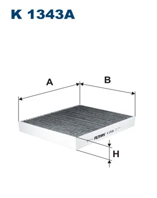 Filtru, aer habitaclu FILTRON K1343A
