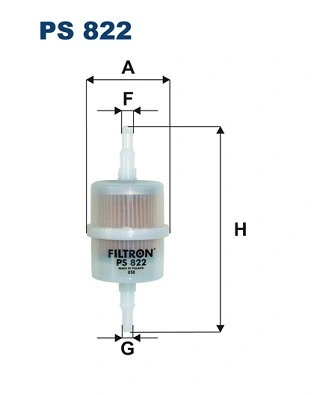 Filtru combustibil FILTRON PS822