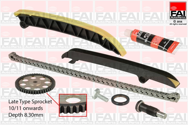 kit lant de distributie FAI AutoParts TCK208L