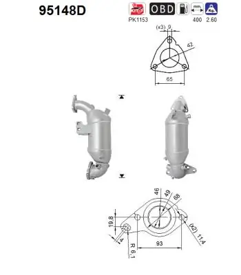 Catalizator AS 95148D