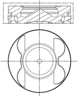 Piston MAHLE 001PI00190000