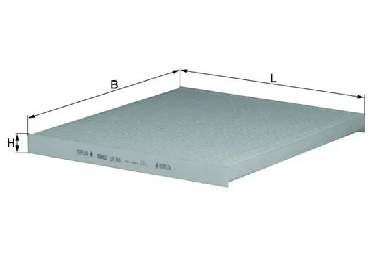Filtru, aer habitaclu MAHLE LA306