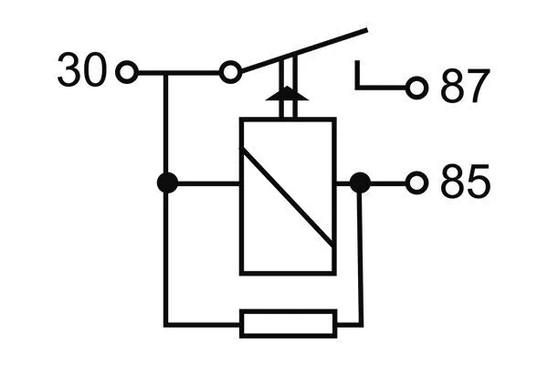 Releu, pompa combustibil MAHLE MR118
