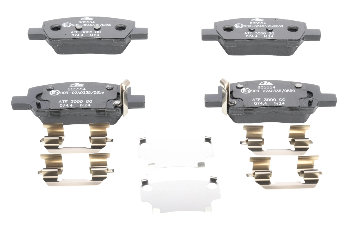 Set placute frana, frana disc ATE 13.0460-5554.2