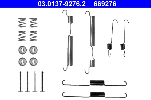 Set accesorii, sabot de frana ATE 03.0137-9276.2
