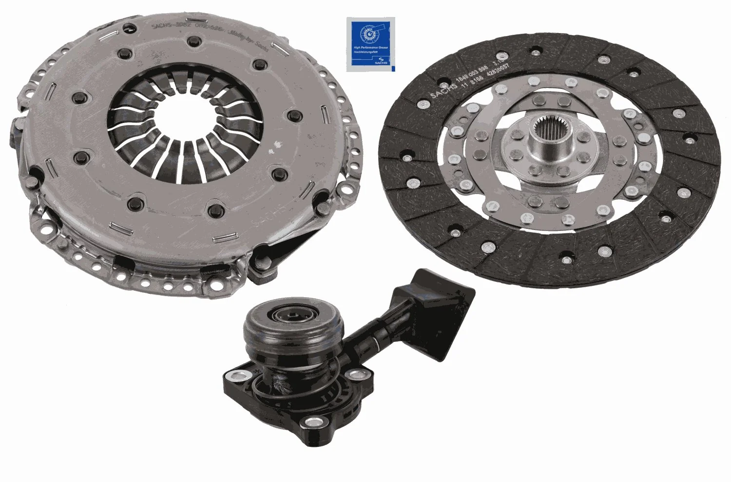 Set ambreiaj SACHS 3000 990 455