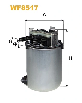 Filtru combustibil WIX FILTERS WF8517