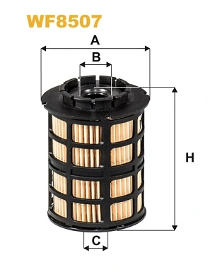 Filtru combustibil WIX FILTERS WF8507