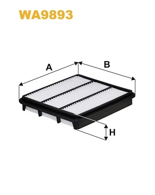 Filtru aer WIX FILTERS WA9893