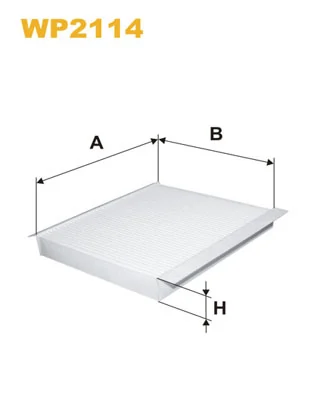 Filtru, aer habitaclu WIX FILTERS WP2114