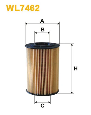 Filtru ulei WIX FILTERS WL7462